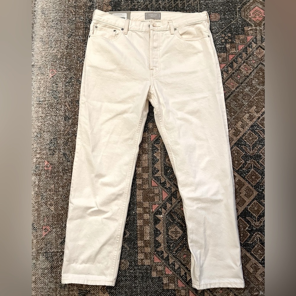 Everlane relaxed straight jeans